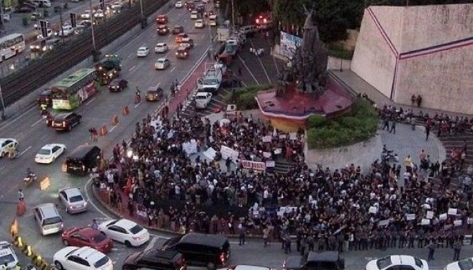Rallies restricted to freedom parks