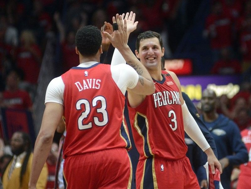 Mirotic, Davis lead Pelicans to 3-0 series lead over Blazers