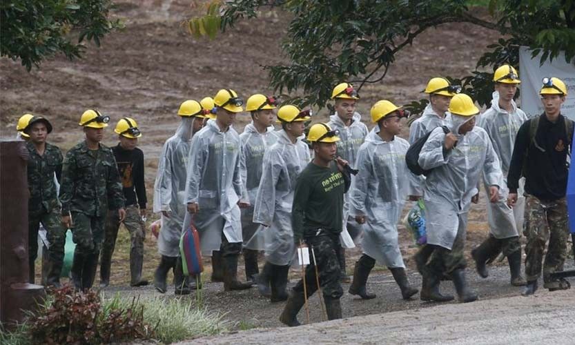 Thai official: Rescued boys generally healthy and smiling