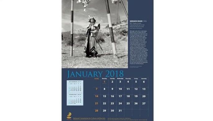 A Calendar Celebrates Philippine Cinema