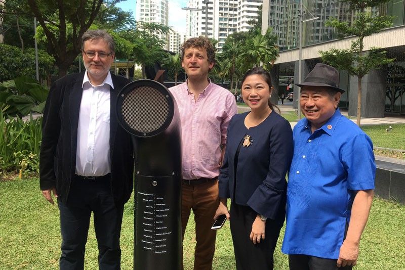 At BGC, a jukebox that plays poetry on demand