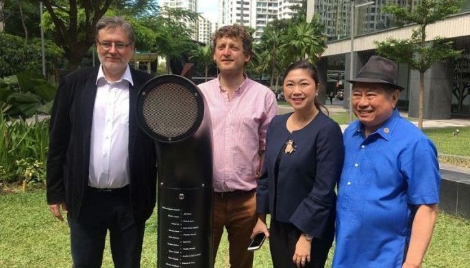 At BGC, a jukebox that plays poetry on demand