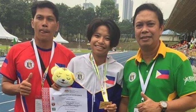 Naka-2 golds na si Lumapas