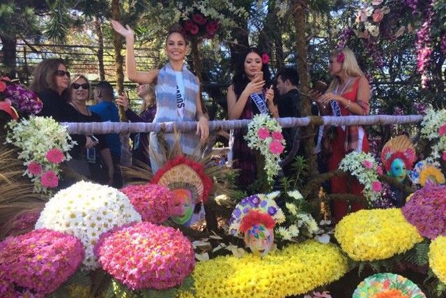 IN PHOTOS: Miss Universe bets in Baguio City