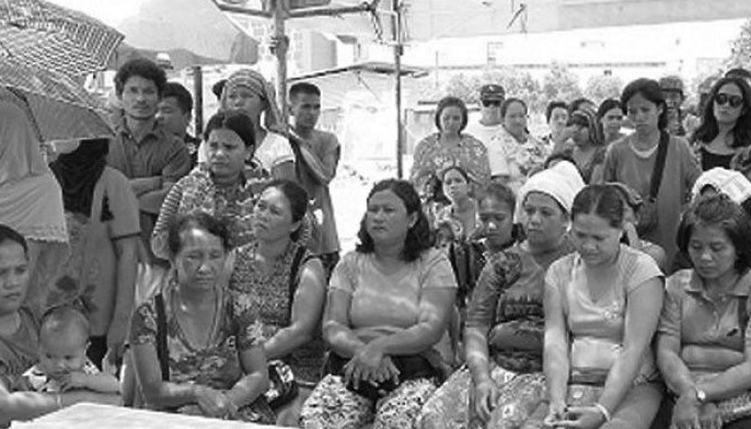 Mga vendors ug nasunogan makigtagbo ni Arsobispo Palma