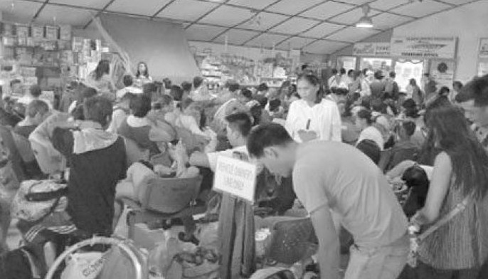Kapin gatos ka pasahero wa makabiyahe tungod sa bawod