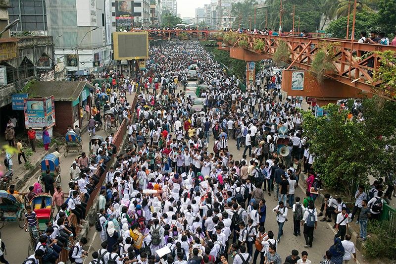 No Filipinos hurt in Bangladesh protests