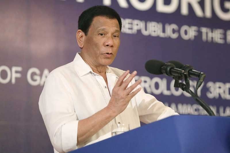 Duterte umamin sa sakit