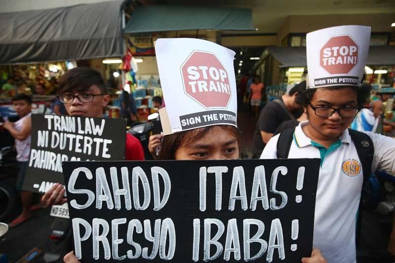 Agarang tulong kailanganng Pinoy dahil sa TRAIN