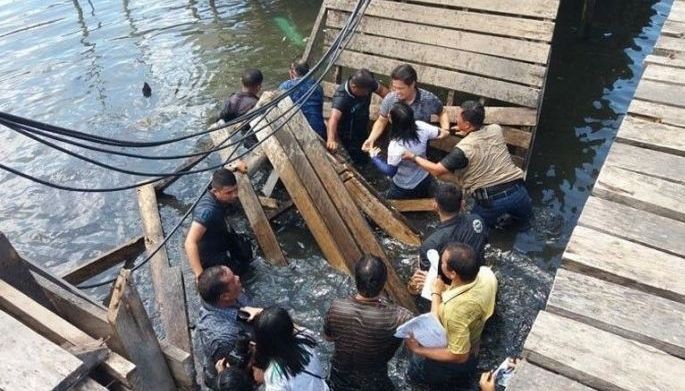 Overloading sanhi ng  pagbagsak ng tulay sa Zambo