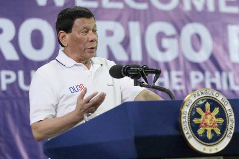 Hindi ko sinabing arestuhin ang mga tambay â�� Duterte