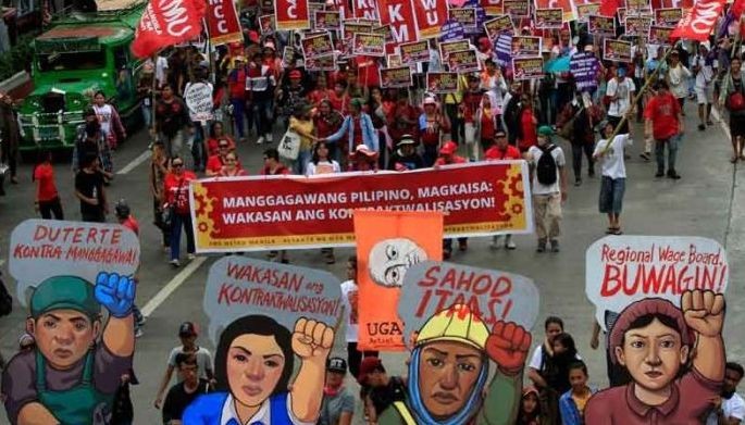 Labor groups dismayado