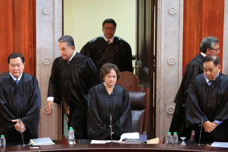 Pagbasura sa impeachment vs 7 SC justices pinagtibay