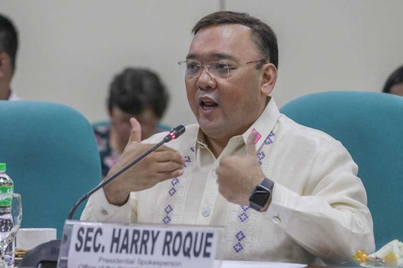 Roque defers comment on looming replacement by Panelo