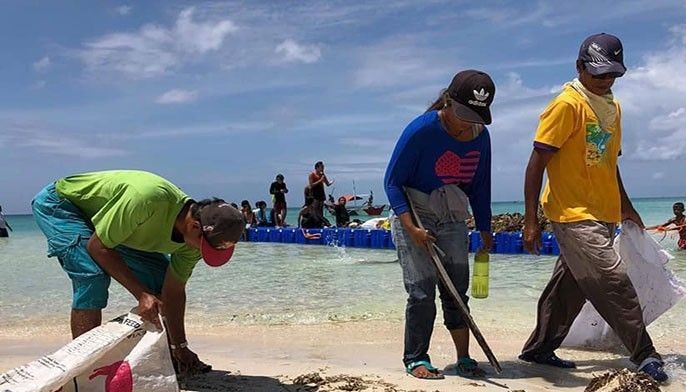 Sta. Fe government might close beach line due to wastes