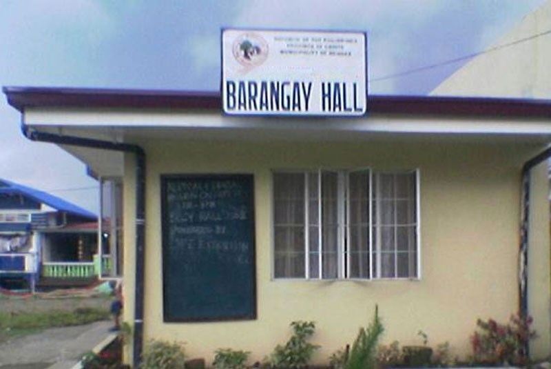 Barangay hall gilungkab