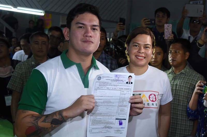 Baste is running as Sara Duterteâ��s vice mayor