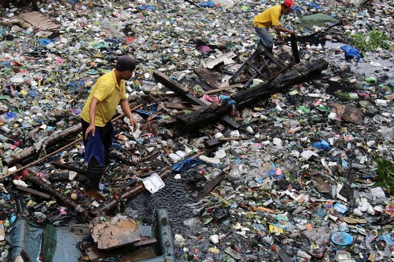 Basura sa Estero de Magdalena,  hindi maubos-ubos