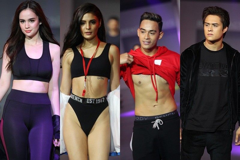 All the ladies who sizzle on the runway forÂ Bench Under the Stars runway