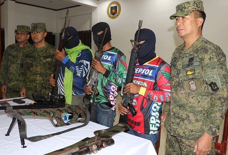 3 BIFF members surrender to military in Maguindanao