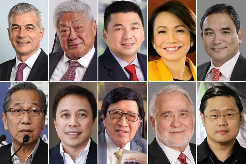 Congrats to Fernando Zobel de Ayala, John Gokongwei Jr. & Dennis Uy