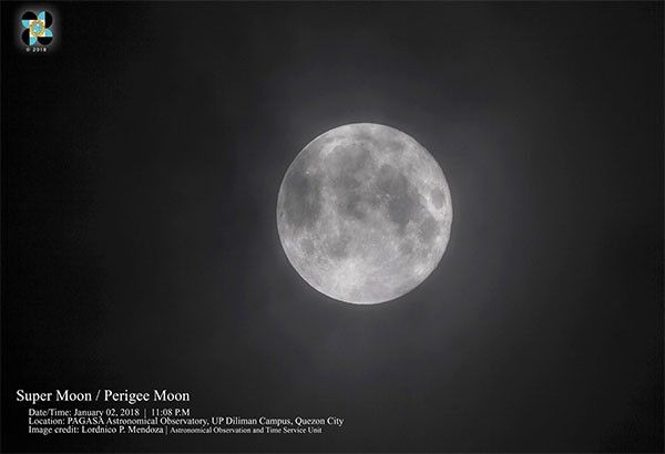 Moon watchers get January treat