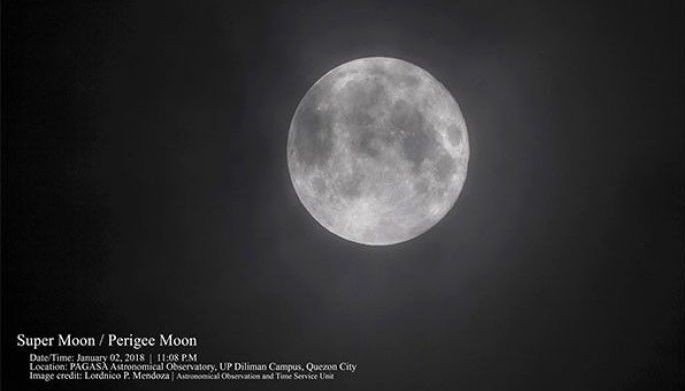 Moon watchers get January treat