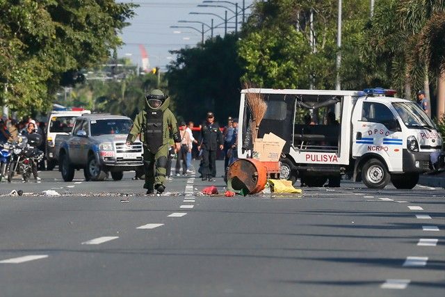 Manila police safely detonate suspected bomb near US Embassy