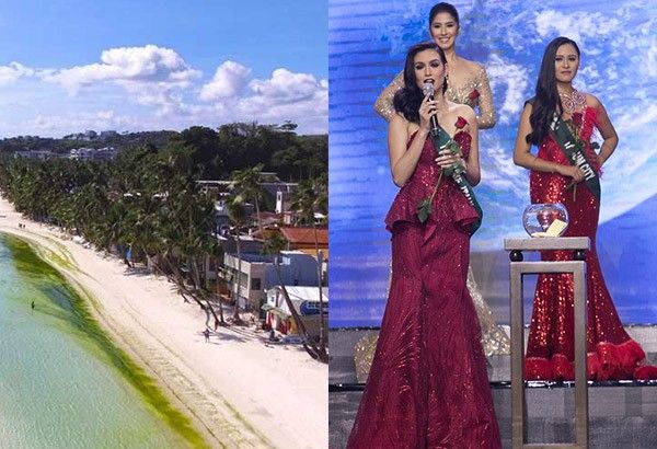 Boracay rehab hot topic at Miss Earth Philippines Q&A