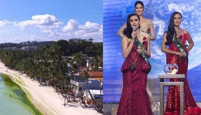 Boracay rehab hot topic at Miss Earth Philippines Q&A