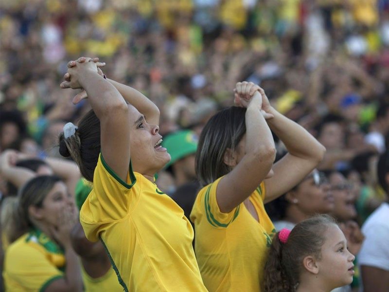 Brazilians disappointed after 1-1 tie at World Cup