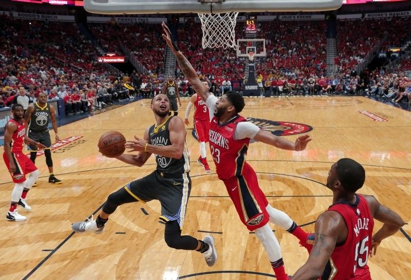 Dominant Davis leads Pelicans past Warriors, 119-100