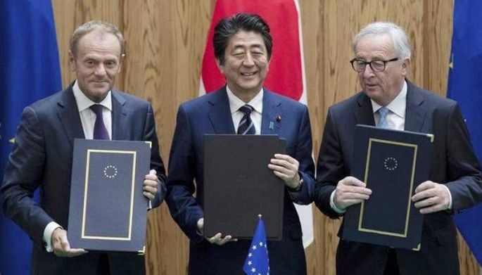 EU, Japan ink landmark deal removing tariffs