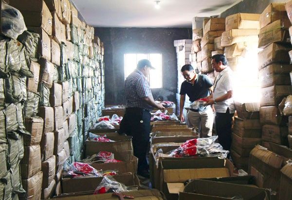 P8.2 billion fake goods seized in 2017