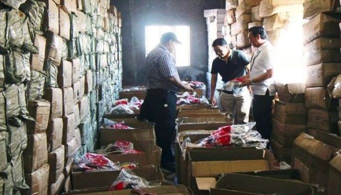 P8.2 billion fake goods seized in 2017