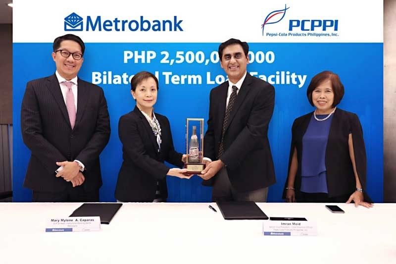 Metrobank lends P2.5 B to Pepsi