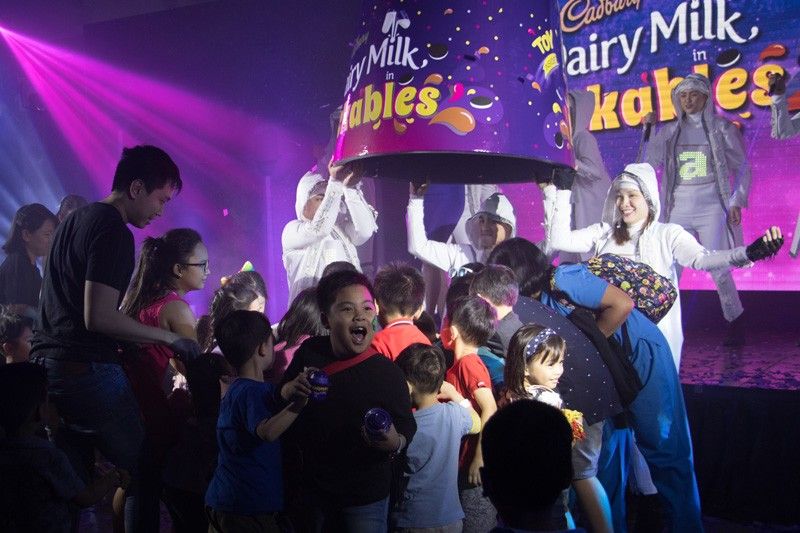 Unidentified object in Makati skyline revealed: Itâs the new Cadbury Dairy Milk Lickables!