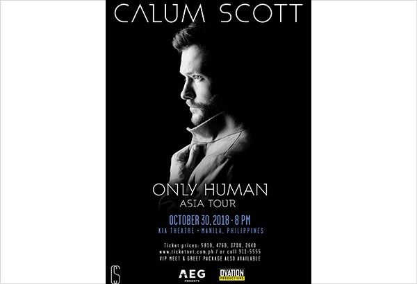 Calum Scott to bring â��Only Human Asia Tourâ�� to Manila