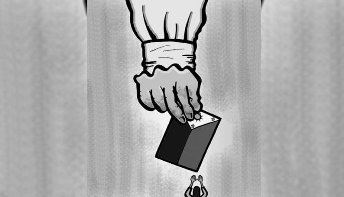 In the eyes of a stateless child