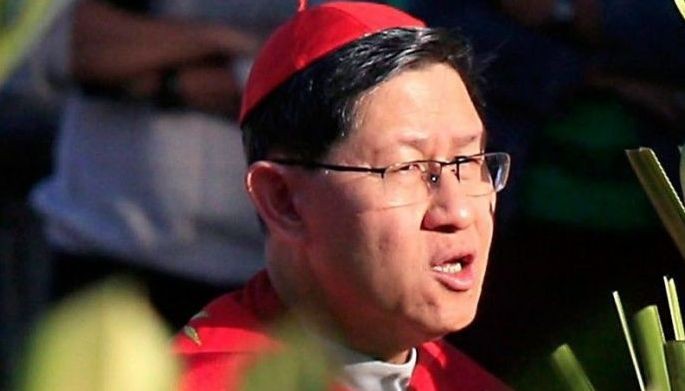 Tagle to wash feet of migrants, refugees for Maundy Thursday