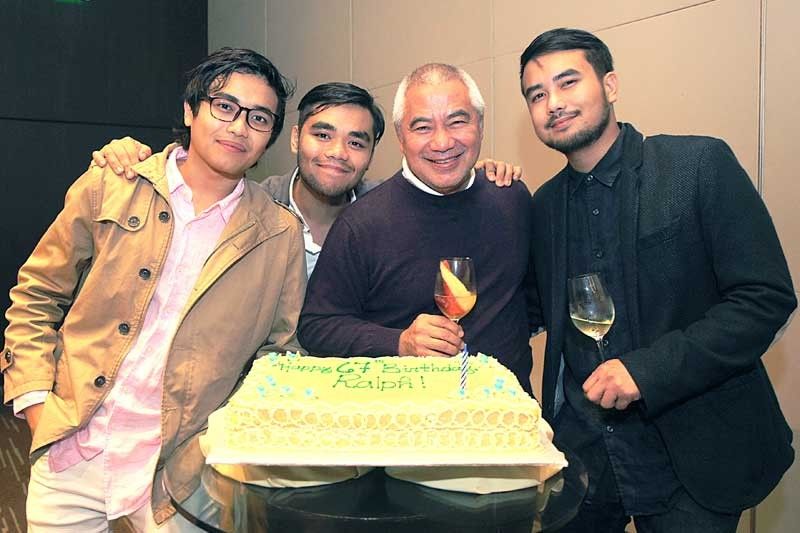 Ralph Lim Joseph turns 67 @ New World Hotel Makati