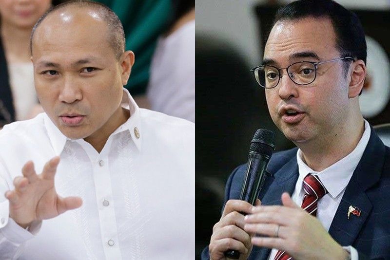 Alejano hits Cayetano: Filing a diplomatic protest is not a shouting match