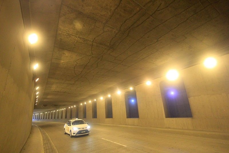 Despite hairline cracks: Tunnel is safe - DPWH