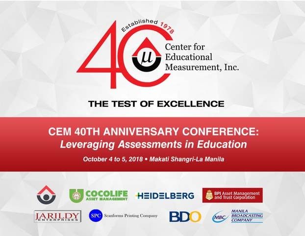 Center for Educational Measurement Inc. to celebrate 40th anniversary