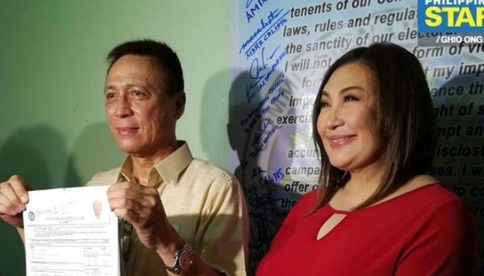 Mayor Sara inendorso si Cuneta