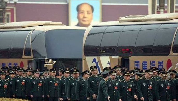 China says defense budget to rise to $173 billion in 2018