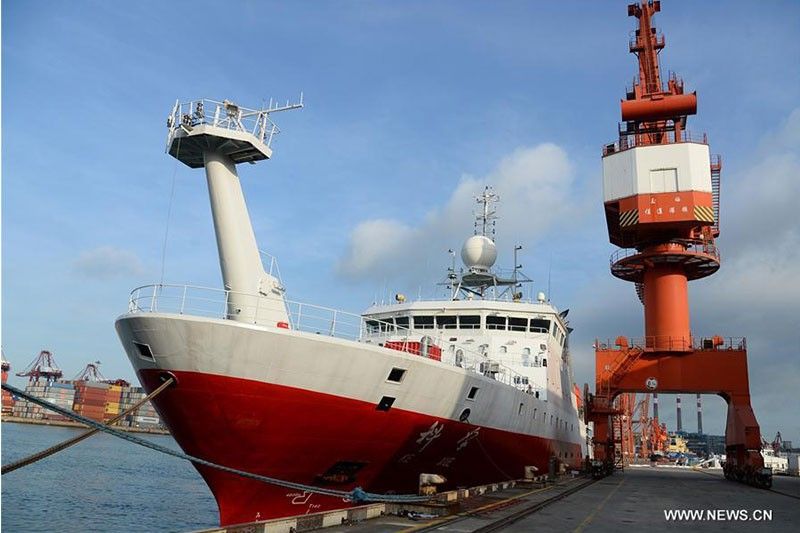 Chinese research ship 'Kexue' spotted in Philippine waters anew