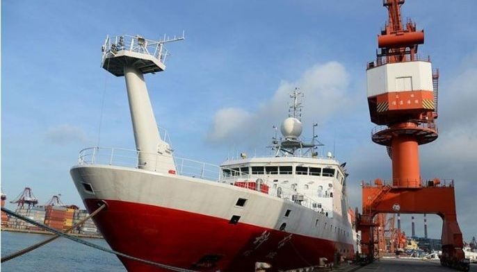 Chinese research ship 'Kexue' spotted in Philippine waters anew