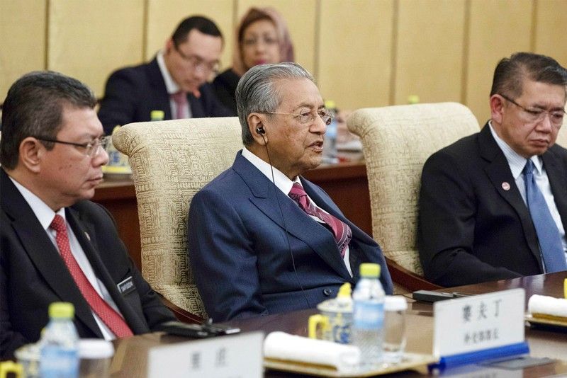 Malaysian PM says China-financed projects canceled