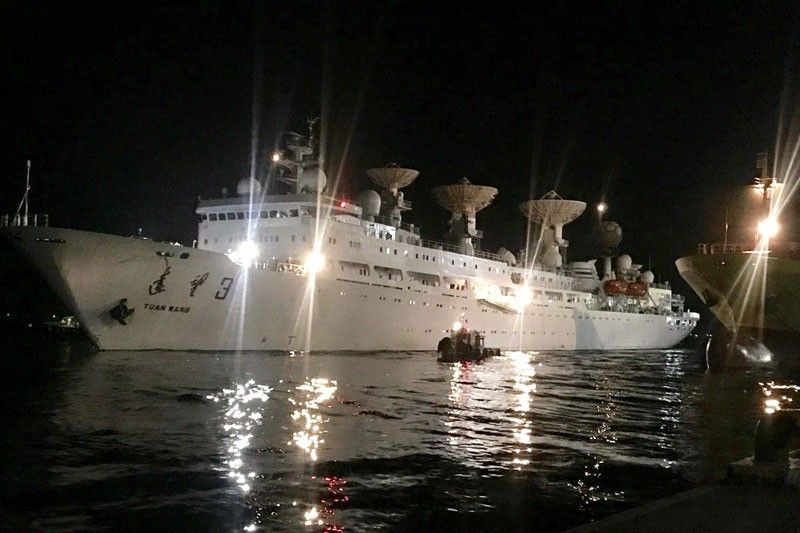 Pagdaong ng Chinese ship sa Davao walang masama